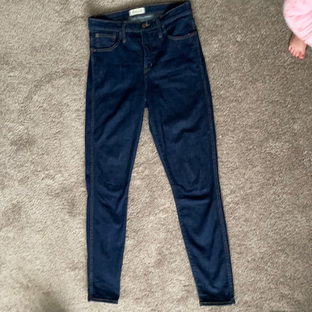 Madewell 10” high rise skinny in Lucille wash 29T